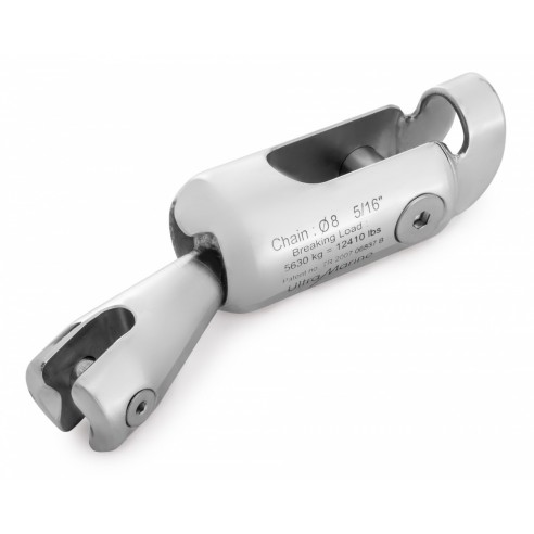 Ultra Flip Swivel Ankerverbinder aus rostfreiem Stahl für Ø 6/8 mm Ketten. - Ultra Marine Europa