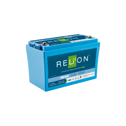 Batteria al litio RB-100 12 V 100 Ah per avviamento e servizi - Relion