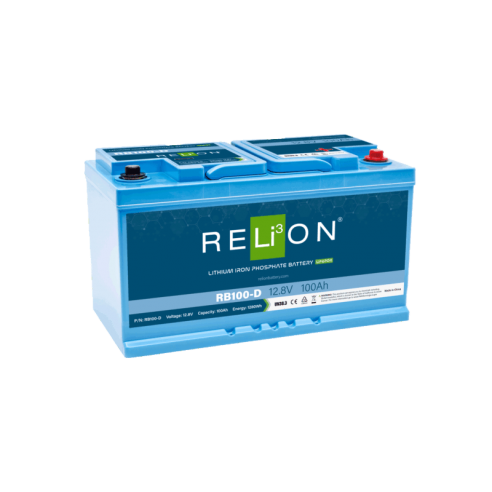 RB-100D 12 V 100 Ah Lithium-Batterie für Start und Service - Relion