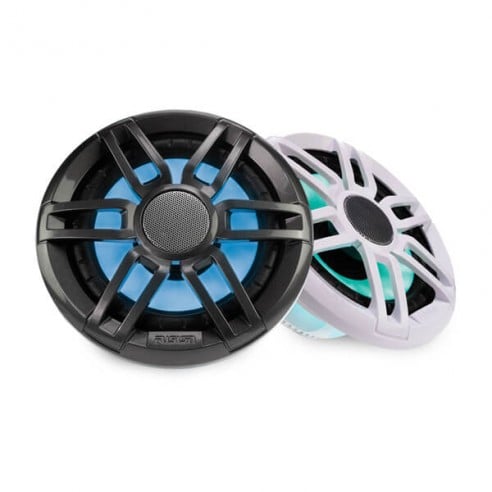 200 W Grau/Weiß XS Sport RGB Serie Full-Range Marine-Lautsprecher - Fusion