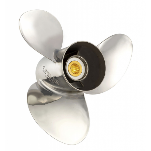 Honda BF115 ab 2010 4T 3-Blatt Stahlpropeller 14x19L - Solas