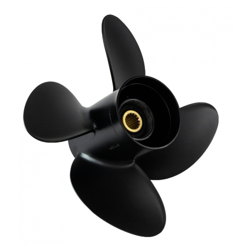 Johnson Evinrude 150 Hp 2T Aluminium 4-Blatt Propeller 14.75x15L - Solas