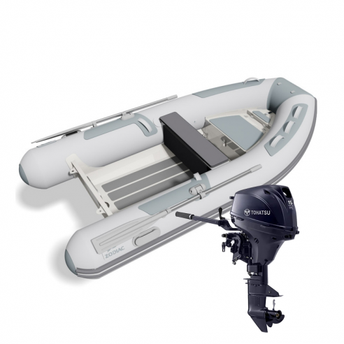 Beiboot Zodiac Cadet 330 Dl Rib Alu Außenbordmotor Tohatsu