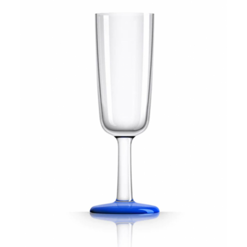 Champagnerglas Klein Blau - Plastimo