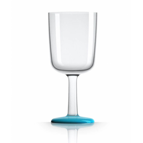 Bicchiere da Vino Blu Laguna - Plastimo