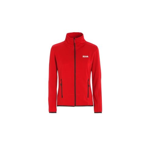 Women's Act Grid Fleece chilli - Slam