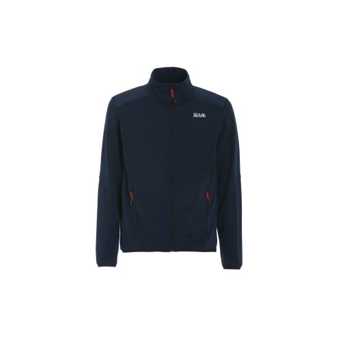 Act Grid Fleece dunkel marineblau - Slam