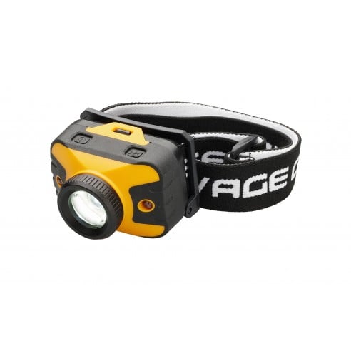 Savage Gear Headlamp UV/Zoom lampada frontale 5W 400Lumens