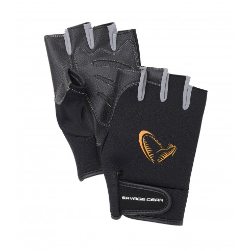 Guanti da pesca Neoprene Half Finger - Savage Gear