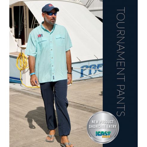 Tournament Long Pants pantaloni da pesca UPF 50+ - Bluefin USA