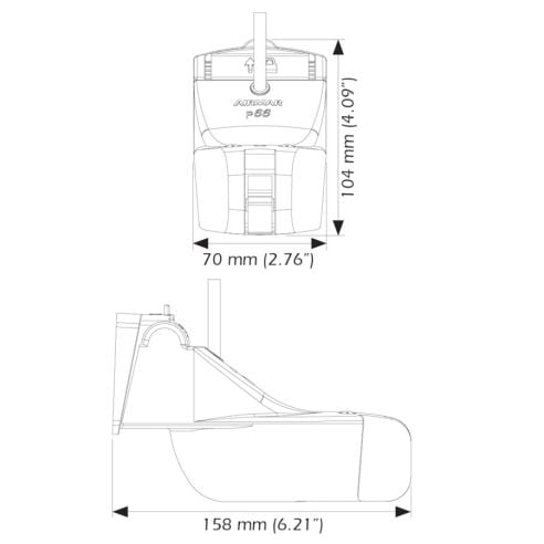 Heck-Triducer (P66) - Raymarine